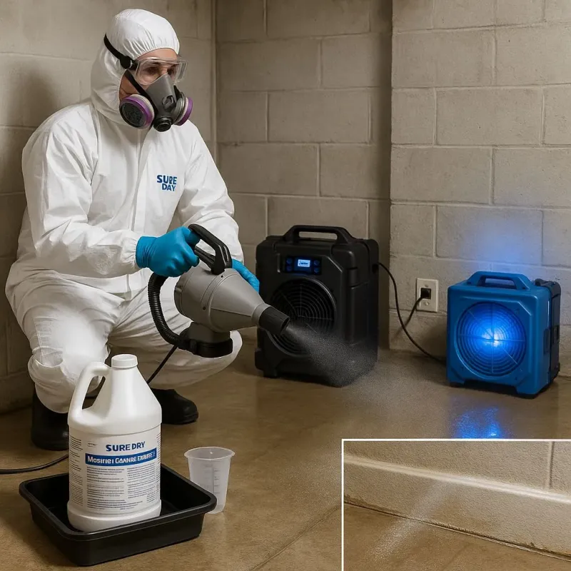 Sanitization and Odor Removal process in Portland, TX