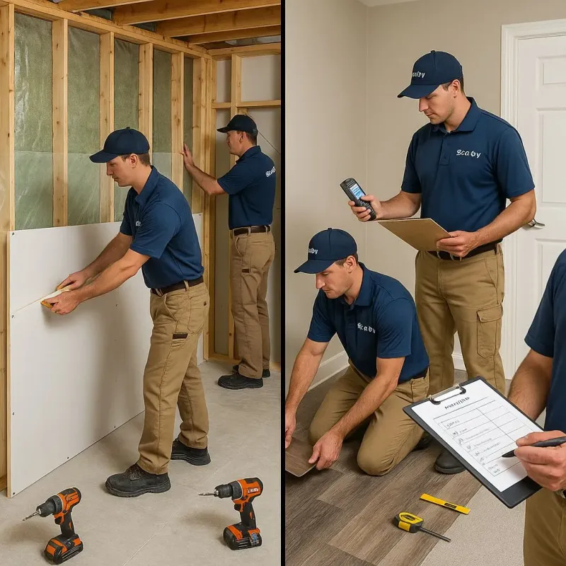 Repairs and Reconstruction process in Portland, TX